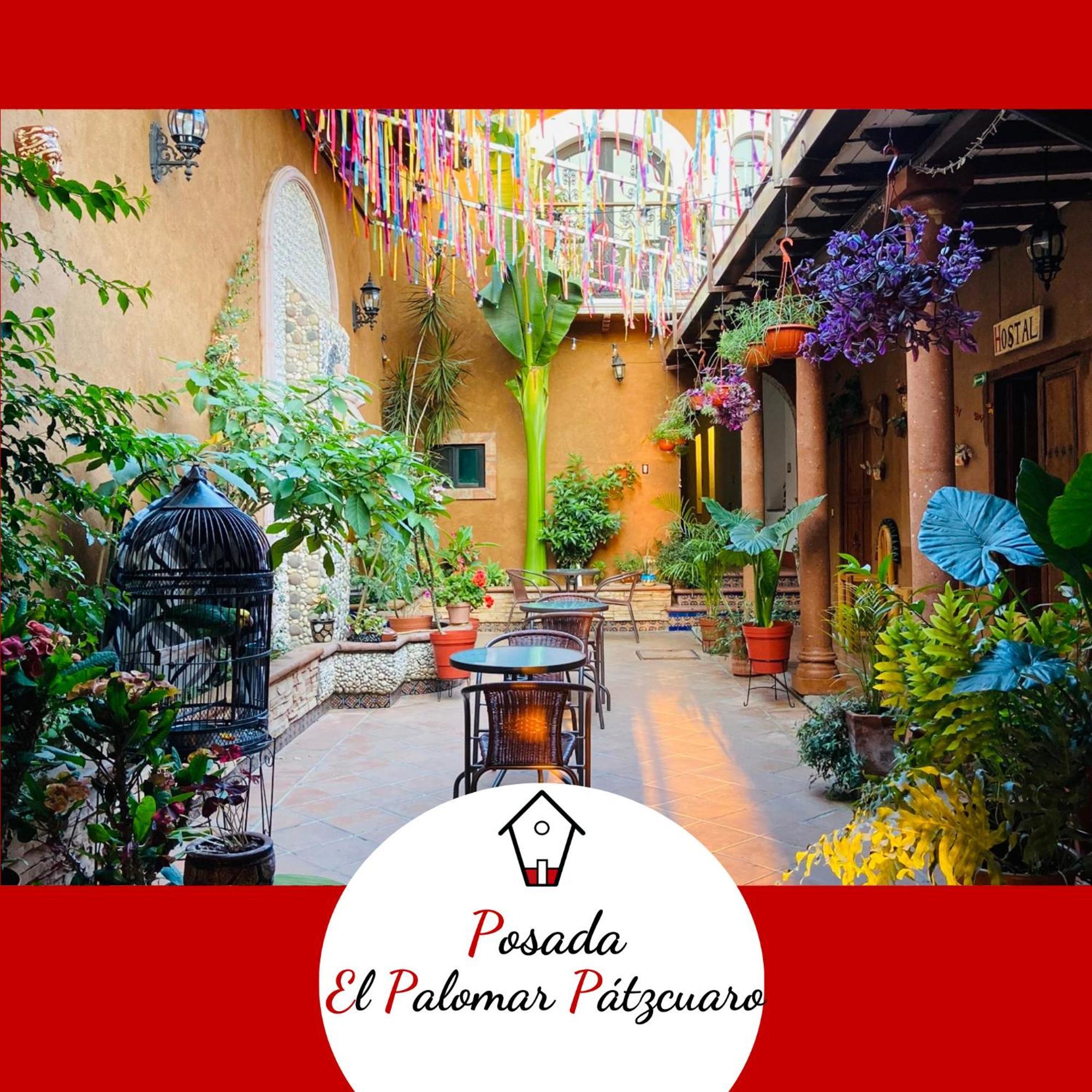 Posada El Palomar Пацкуаро Экстерьер фото