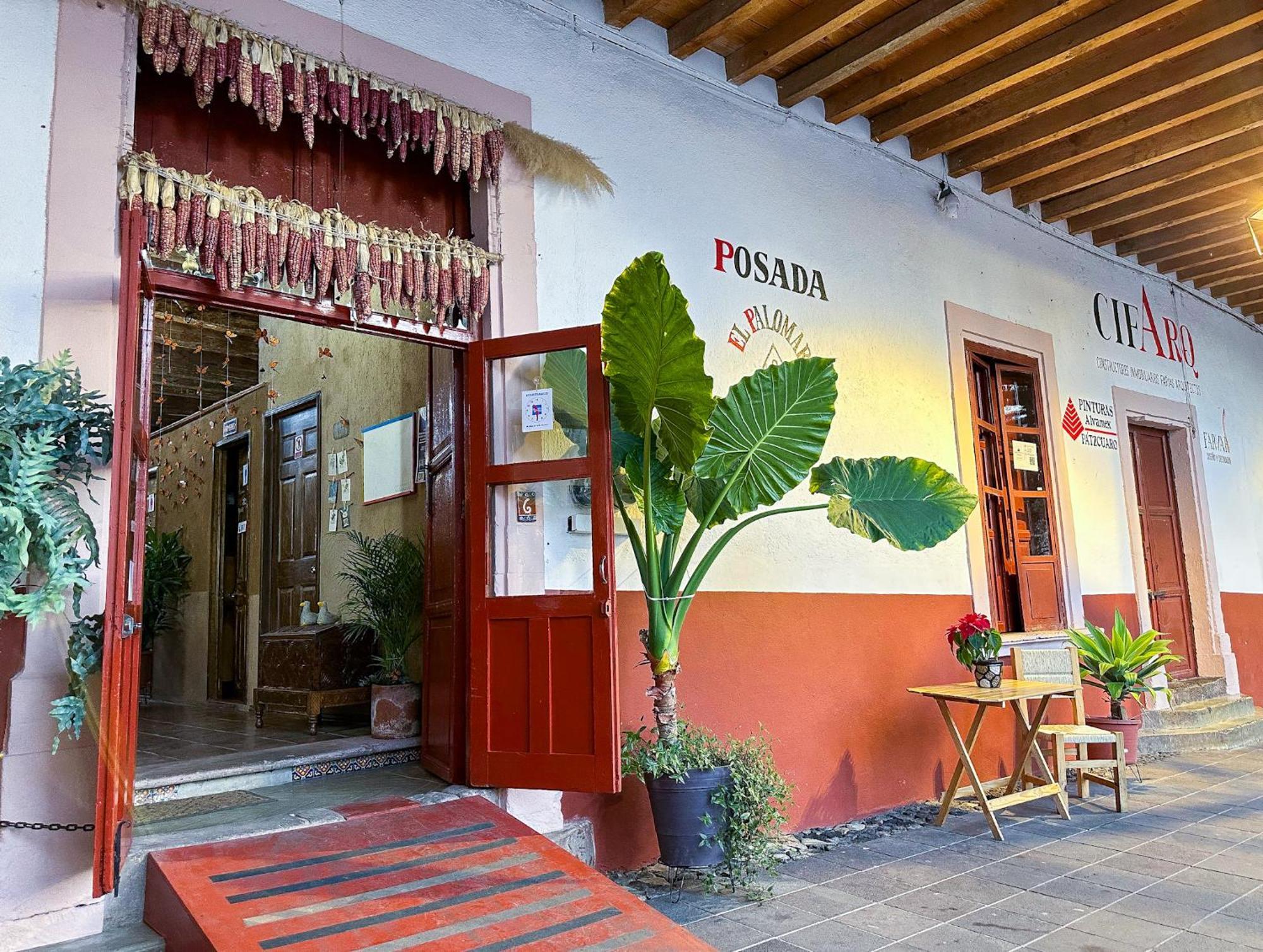 Posada El Palomar Пацкуаро Экстерьер фото