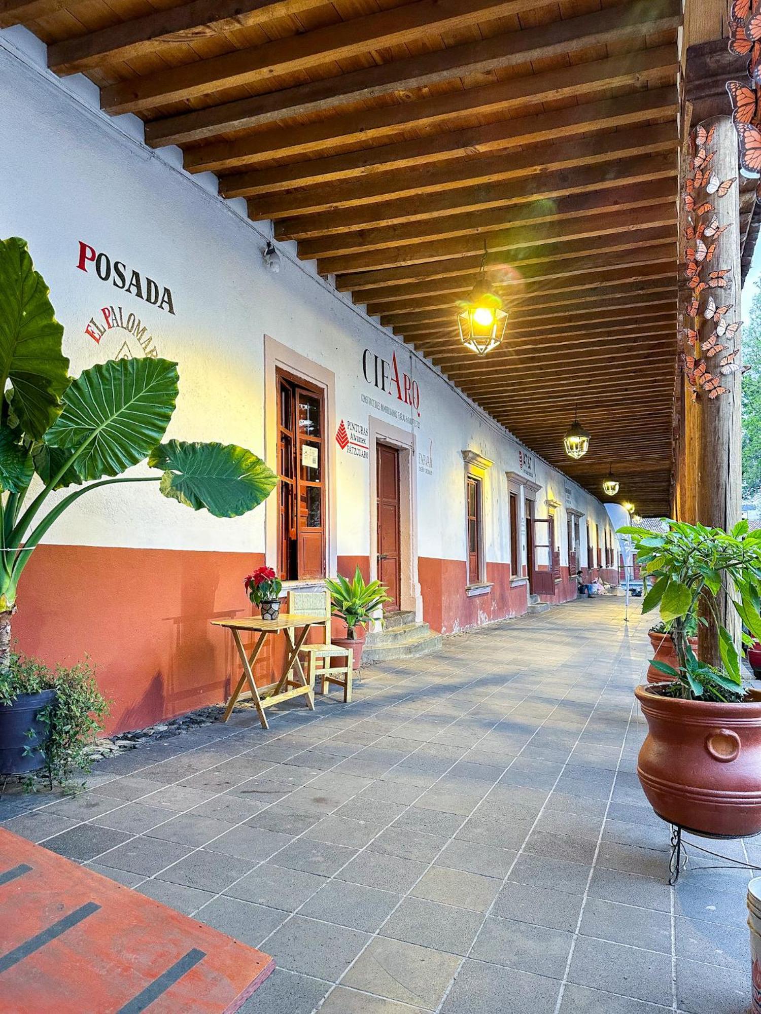 Posada El Palomar Пацкуаро Экстерьер фото